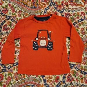 Kite Tractor Print Long Sleeve 3Y